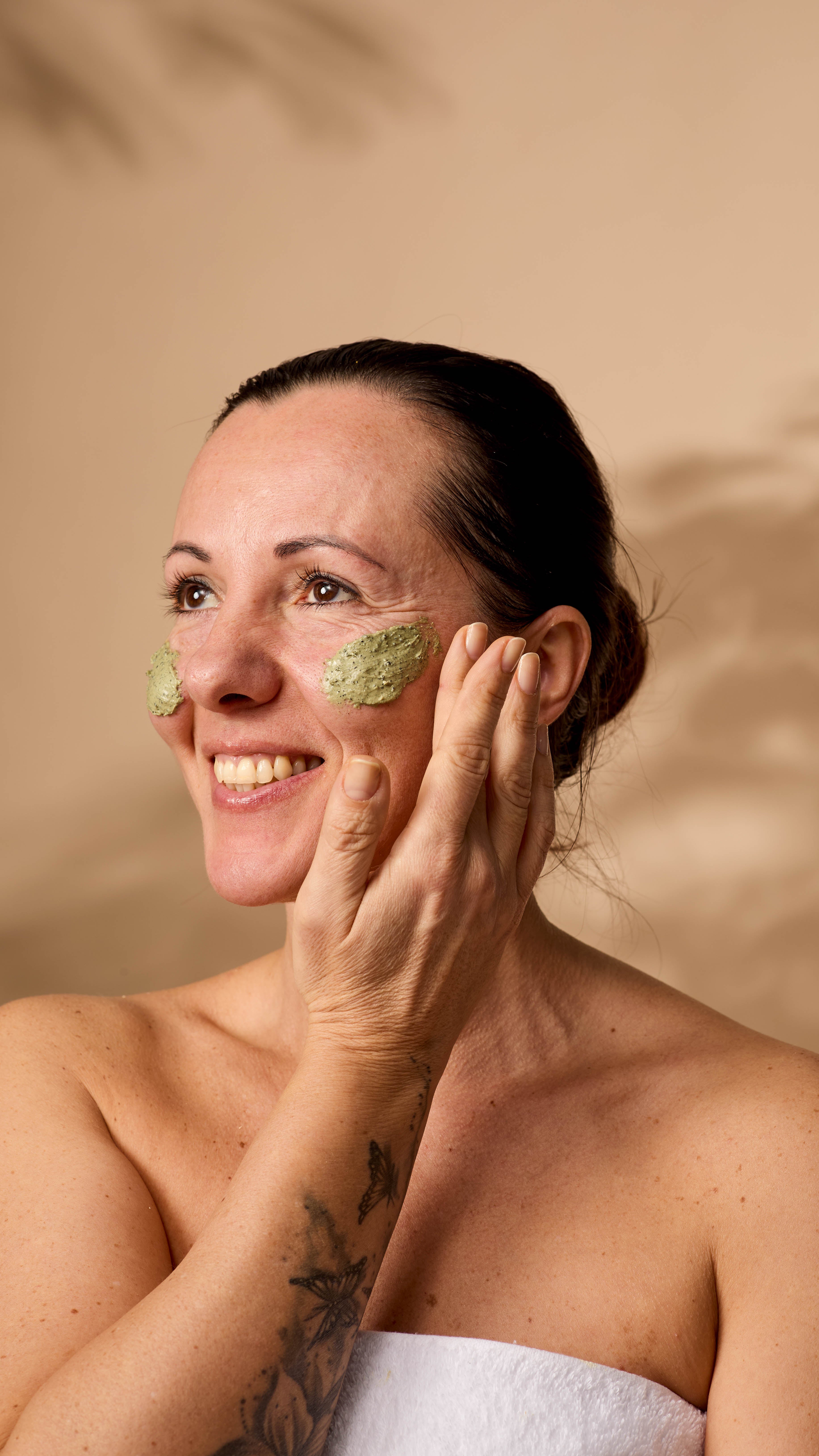 ماتشا قناع للوجه