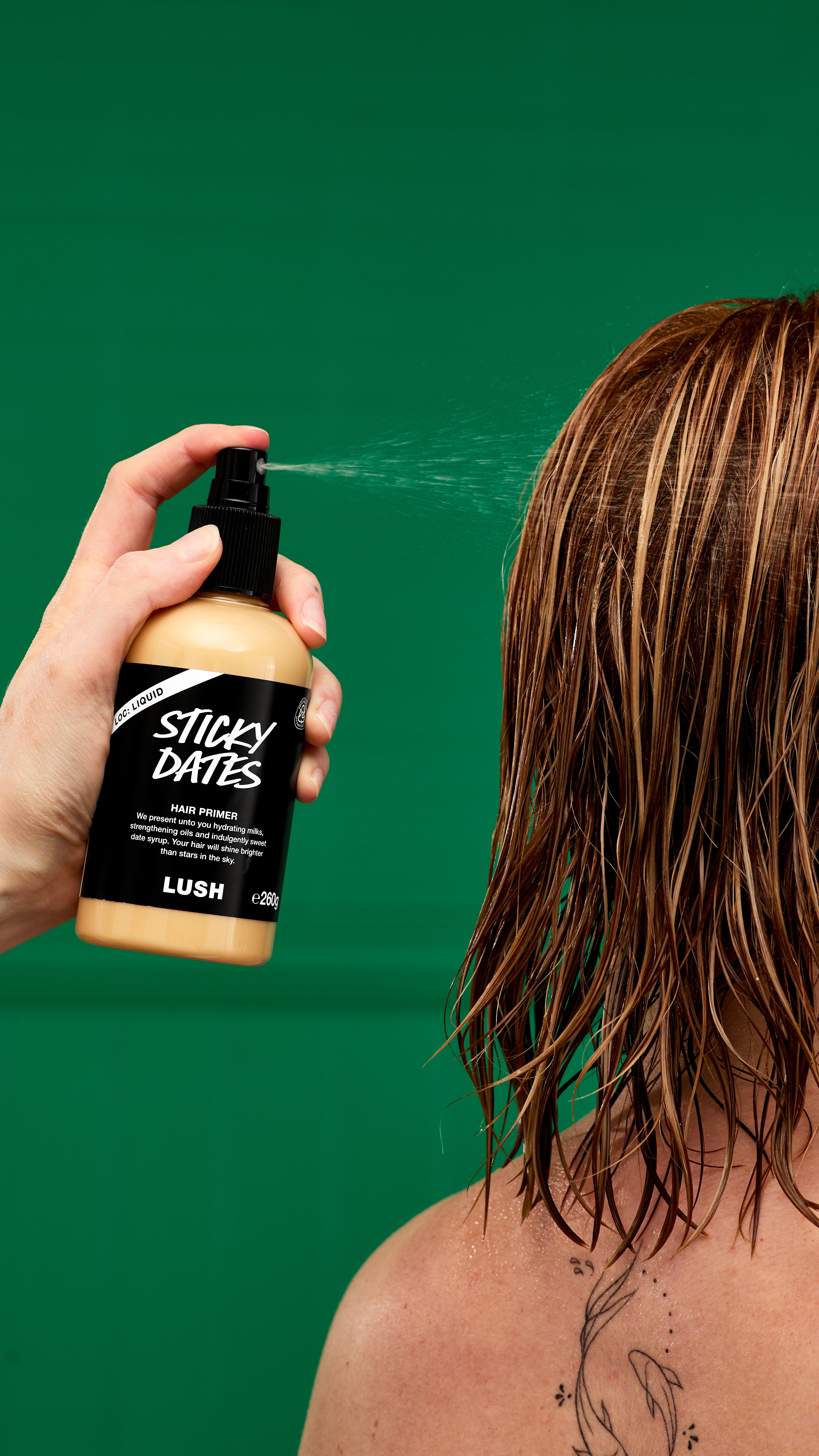 Sticky Dates Hair Primer
