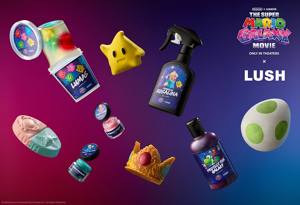 The Super Mario Galaxy Movie × Lush