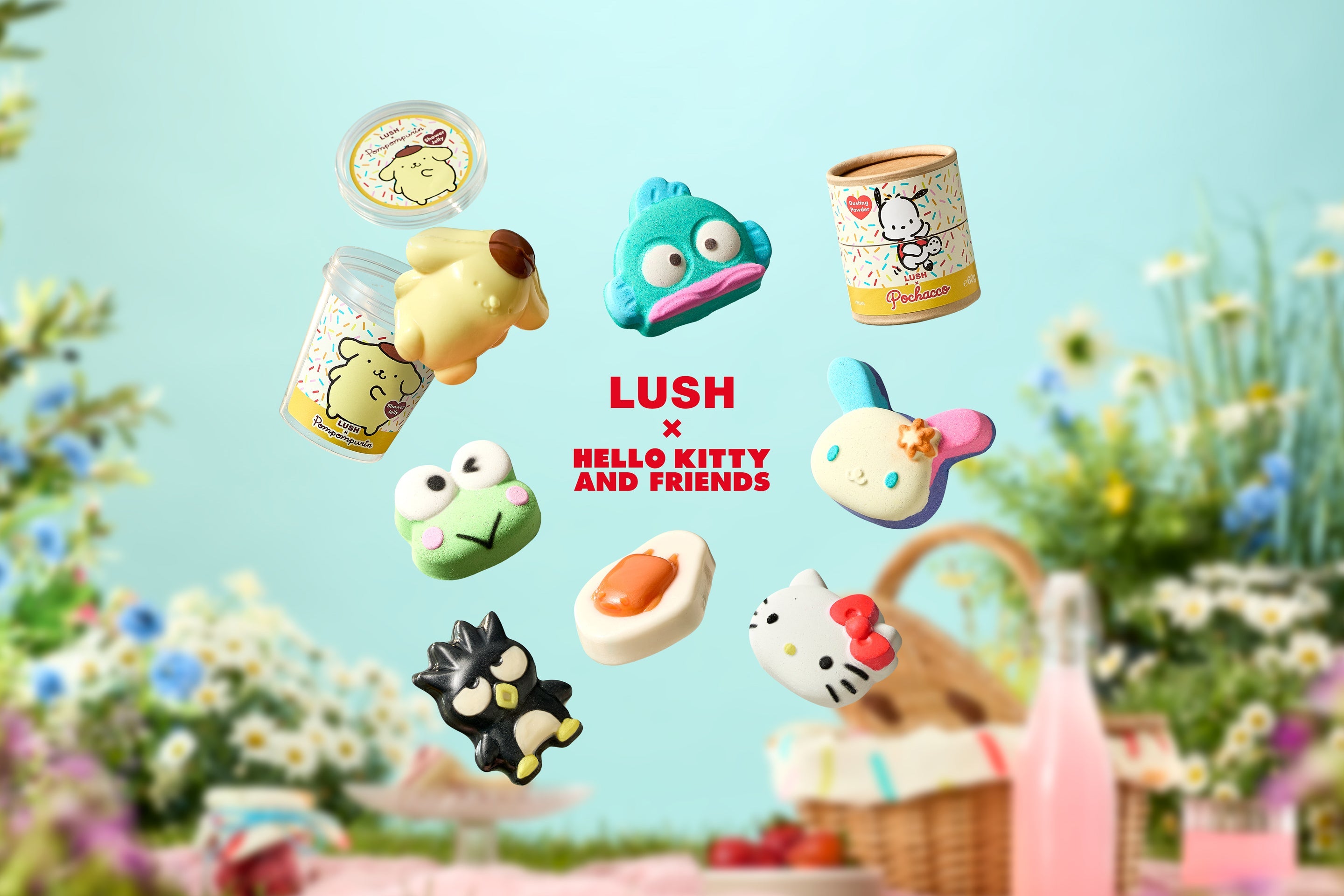 Lush x Sanrio Characters