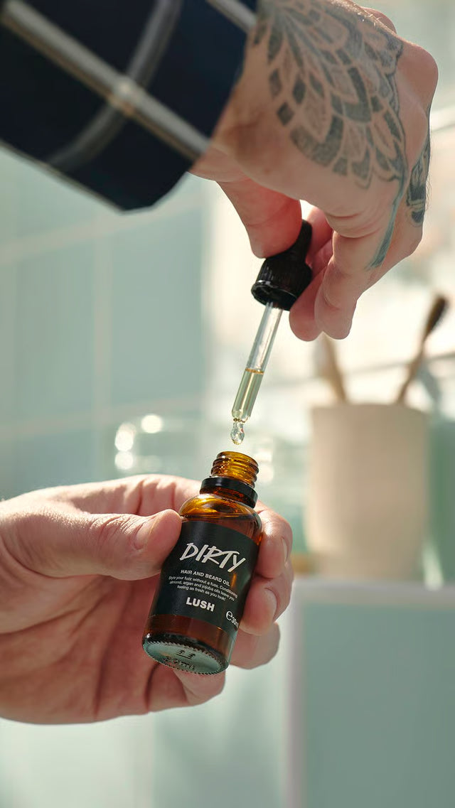 Dirty Hair and Beard Oil