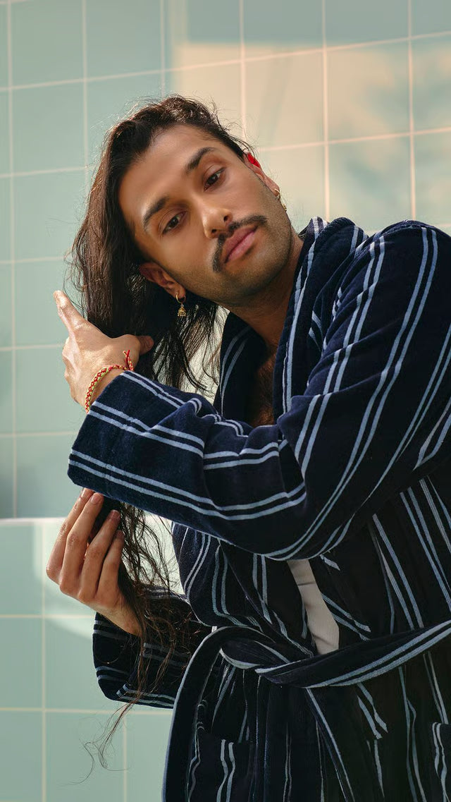 Vegan Leather Jacket Hair and Beard Oil