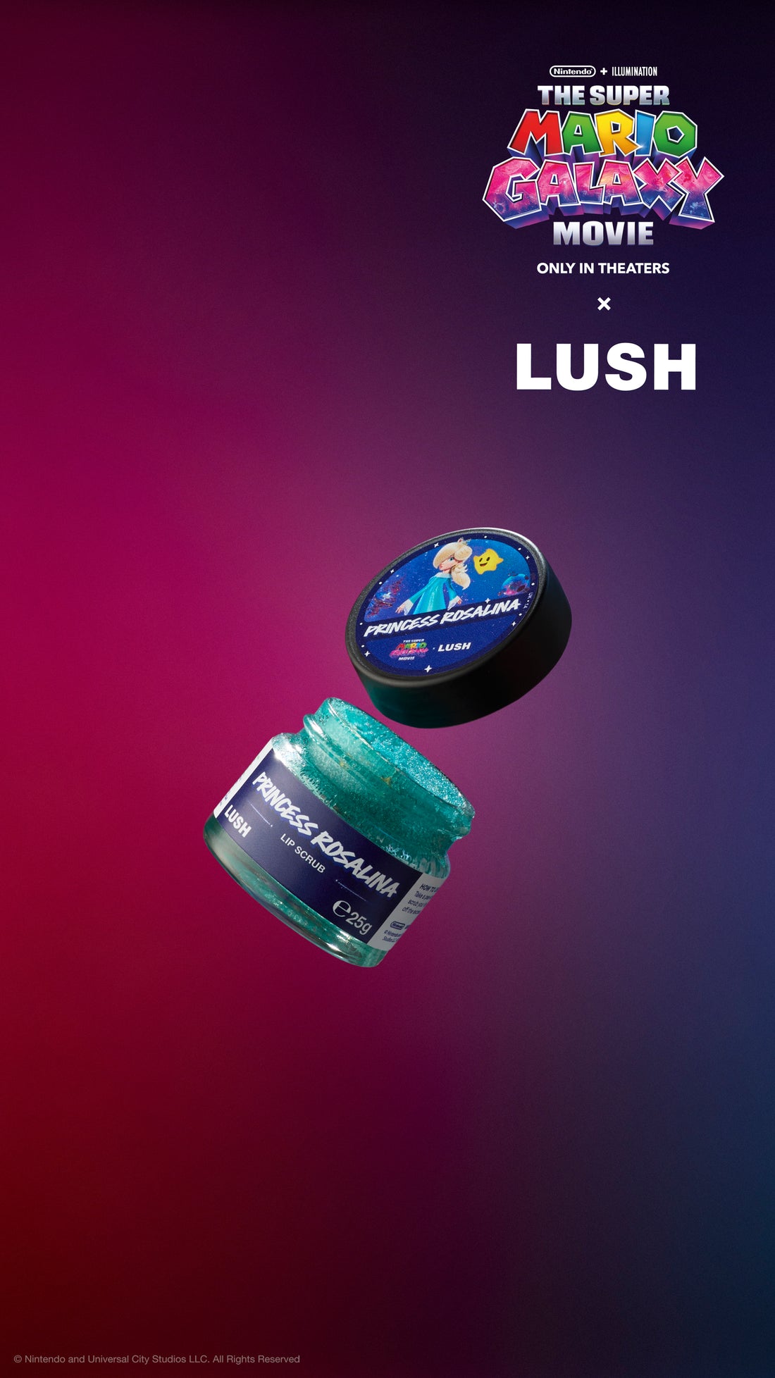 Princess Rosalina Lip Scrub
