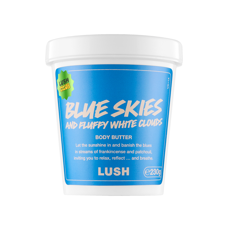Blue Skies And Fluffy White Clouds Body Butter