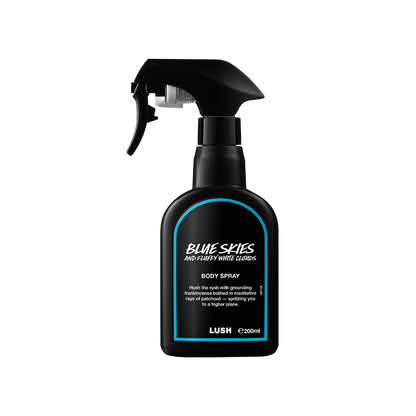 بلو سكايز آند فلفي وايت كلاودز معطر الجسم