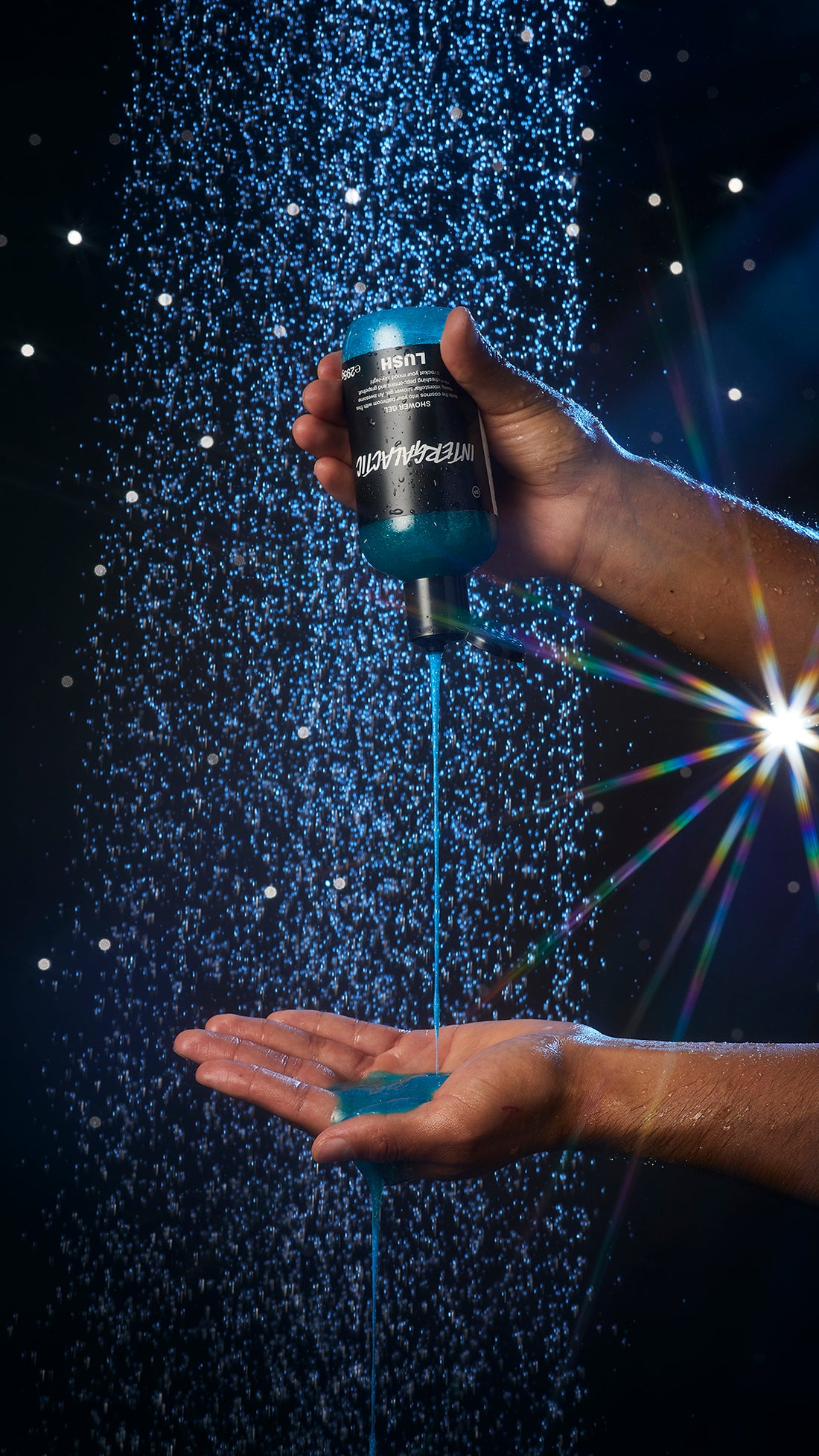 إنترغالاكتيك جل الاستحمام