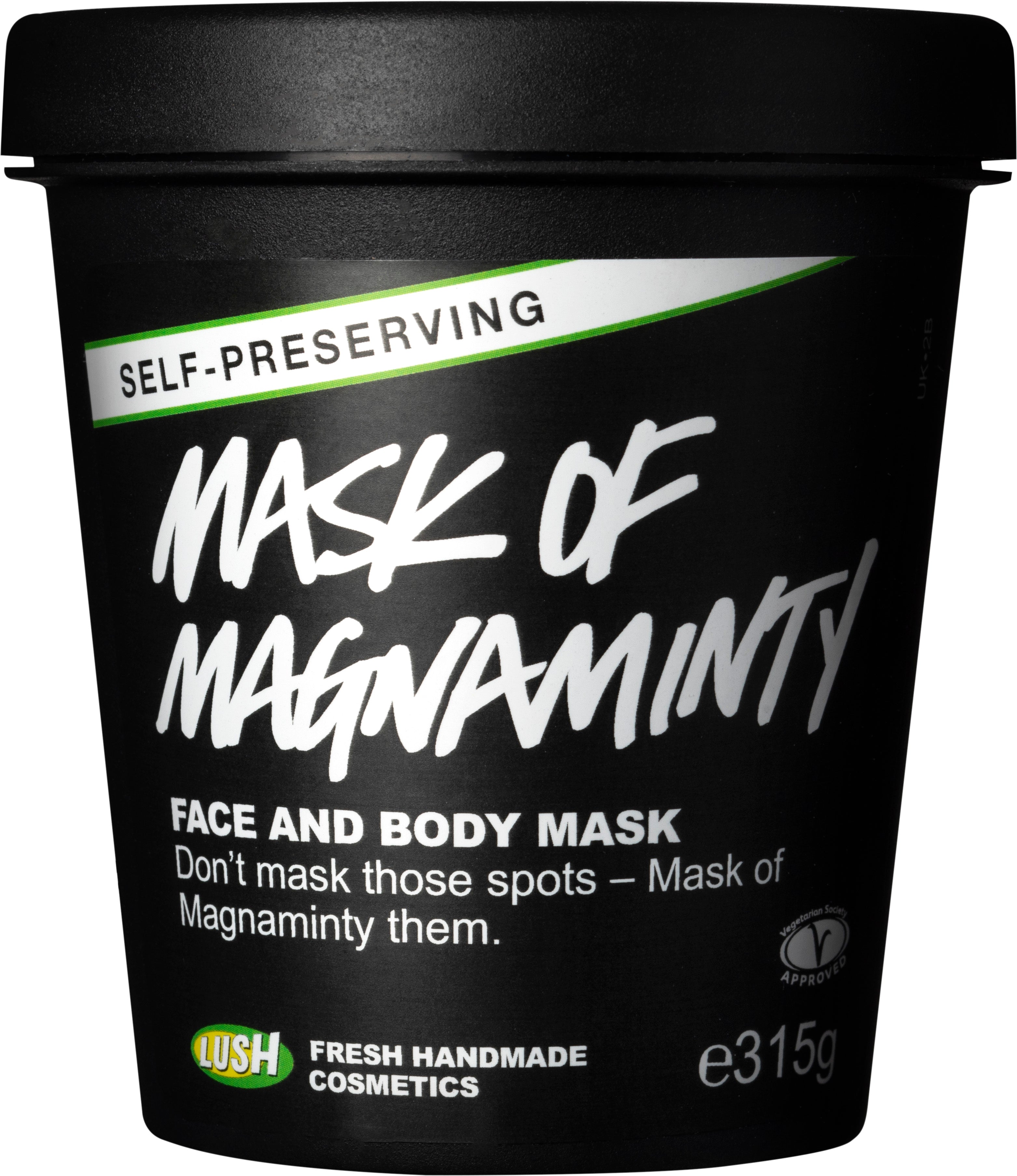 Mask Of Magnaminty Self-Preserving Face And Body Mask – Lush Saudi
