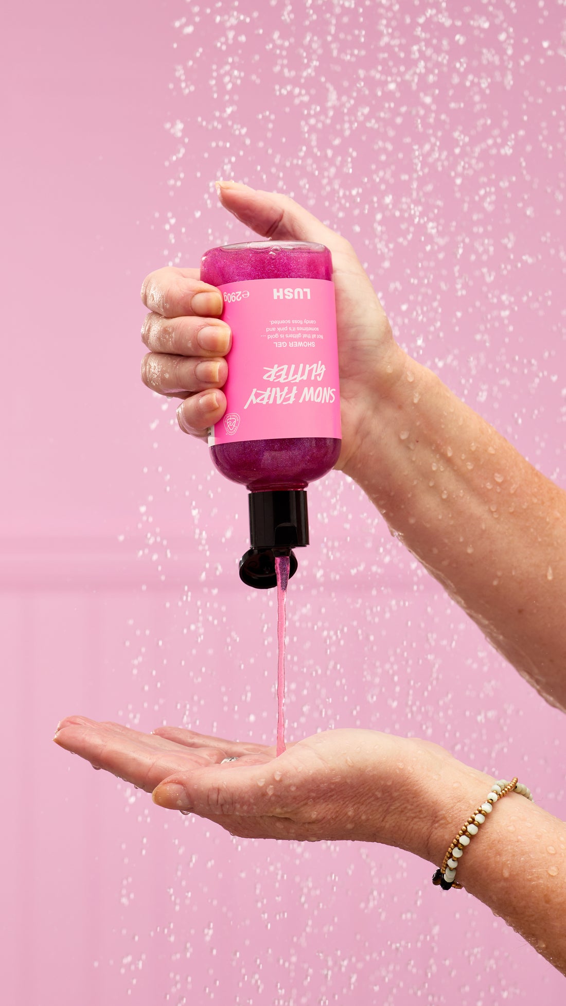 سنو فيري جليتر جل الاستحمام