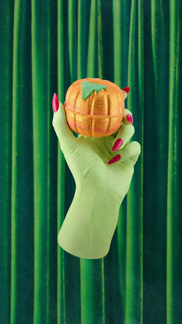 سباركلي بامبكين املاح المغطس