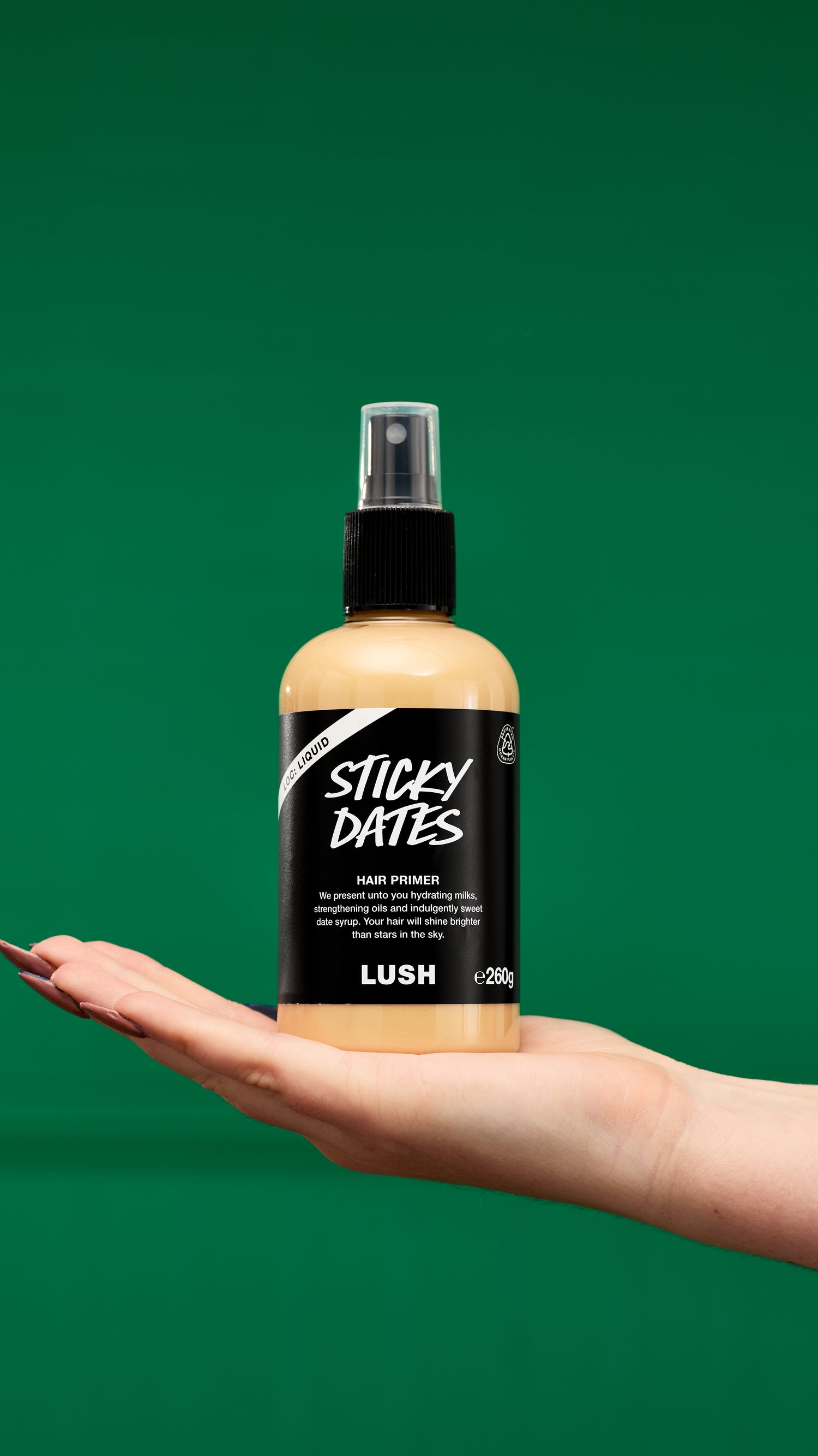 Sticky Dates Hair Primer