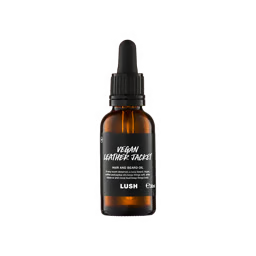 Vegan Leather Jacket Hair and Beard Oil